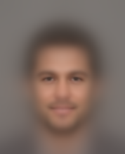 Average bearded face